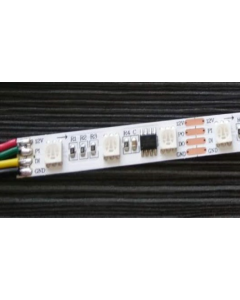 12V 5 meters 300 LEDs IP20 non-waterproof addressable UCS512B DMX512 RGB 5050 LED strip