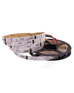 5V 5 meters 160 LEDs addressable DMX512 dream color RGBW 5050 LED light strip