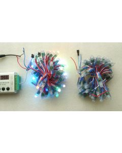 5V 50 nodes WS2811 RGB LED pixel module string