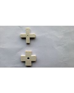 10 pieces of cross shape 2 or 4 pins connector