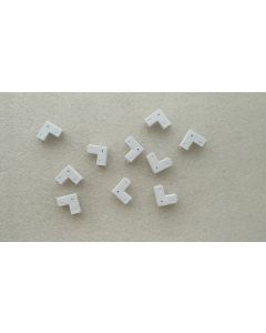 L shape 2-pin connectors