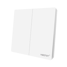 MiBoxer PUSH3-2 MiLight 2 GANG PUSH Wireless Dimming Panel