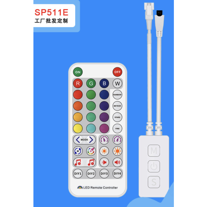 SP511E WiFi RF 38 keys remote with  Alexa LED controller